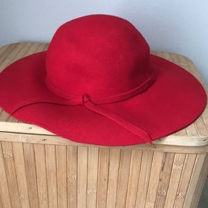Twos company wool floppy hat